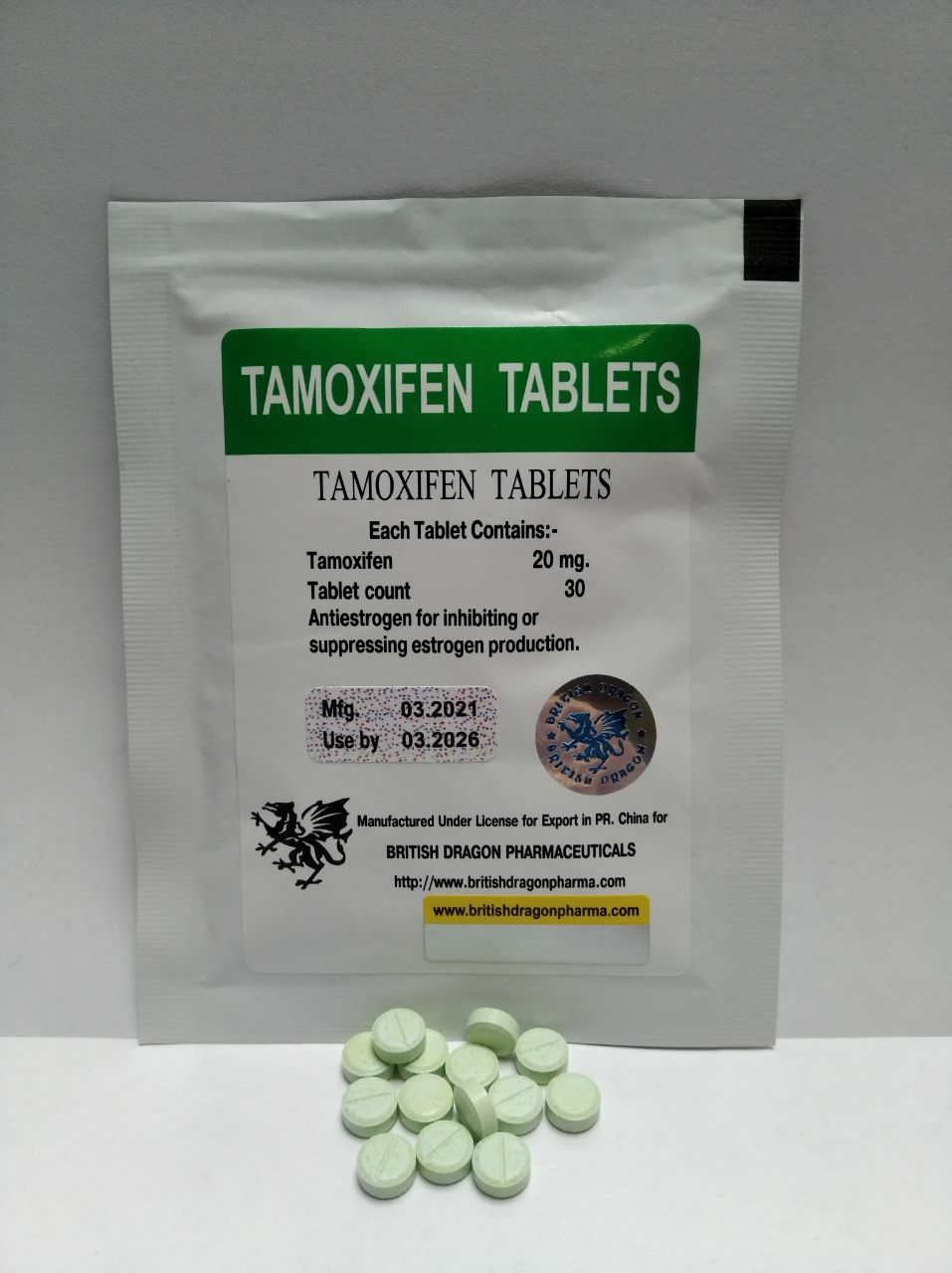 Tamoxifen British Dragon 